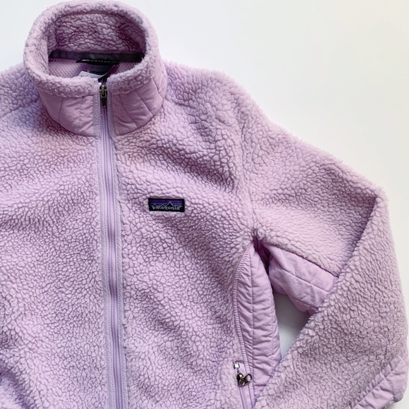 Patagonia Jackets & Blazers - Patagonia• lavender fuzzy synchilla full zip